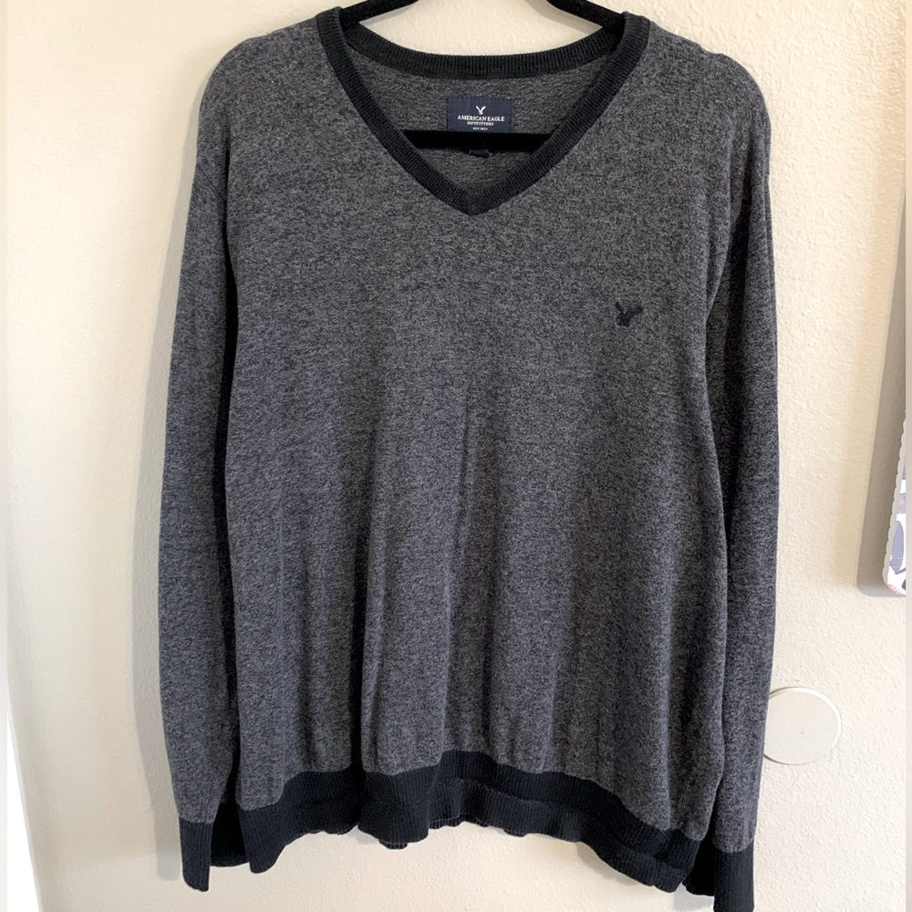 American Eagle Outfitters 100% Cotton black and gray casual dressy size xxl